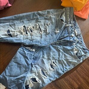 American Eagle Outfitters Light Blue Super Stretch Jeans